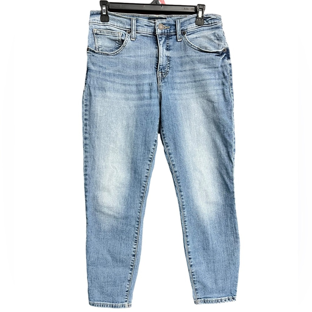 Lucky Brand Mid Rise Ava Crop Denim Jean Size 10